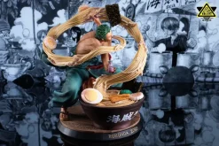 Pop Max Scale Eating noodles Roronoa Zoro & Sunny Doll - ONE PIECE Resin Statue - Super Bomb Studio