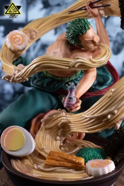 Pop Max Scale Eating noodles Roronoa Zoro & Sunny Doll - ONE PIECE Resin Statue - Super Bomb Studio