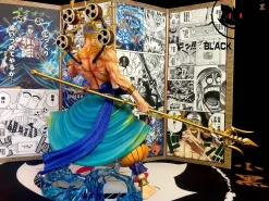 POP MAX Scale God of Skypiea Enel - ONE PIECE Resin Statue - Black Studios