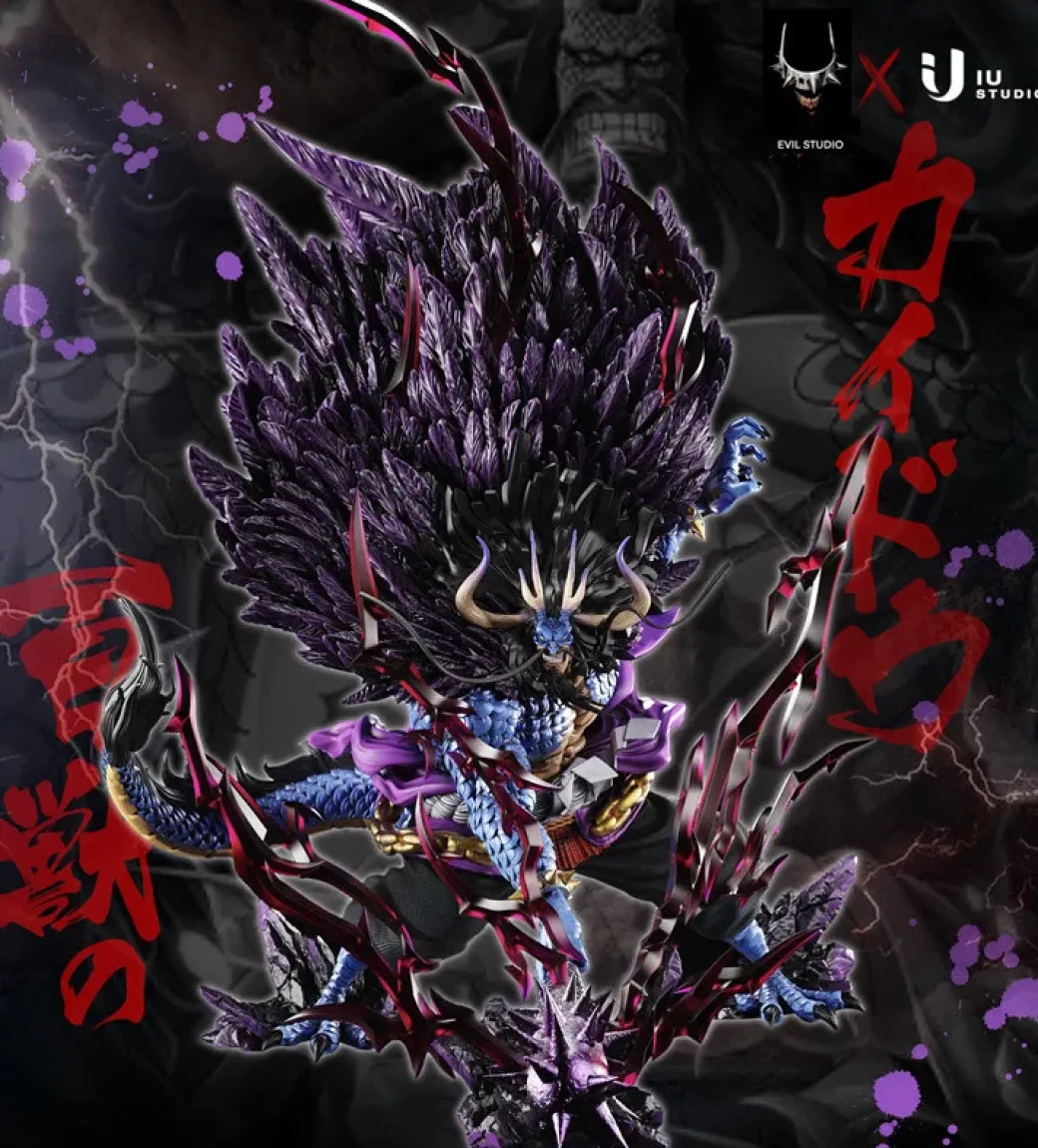 POP MAX Scale Human-Beast Form Kaido - ONE PIECE Resin Statue - EVIL Studios