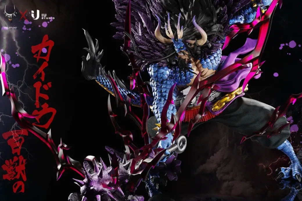 POP MAX Scale Human-Beast Form Kaido - ONE PIECE Resin Statue - EVIL Studios