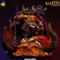 POP MAX Scale Luffy & Onigashima (Kaido not included) - ONE PIECE Resin Statue - JacksDo Studios