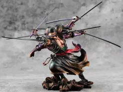 POP MAX Scale Roronoa Zoro with Kiki Kyutoryu: Ashura - ONE PIECE Official Statue - MegaHouse