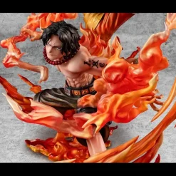 POP MAX Scale 20th Anniversary Brotherhood Monkey D. Luffy - ONE PIECE Offcial Statue - MegaHouse