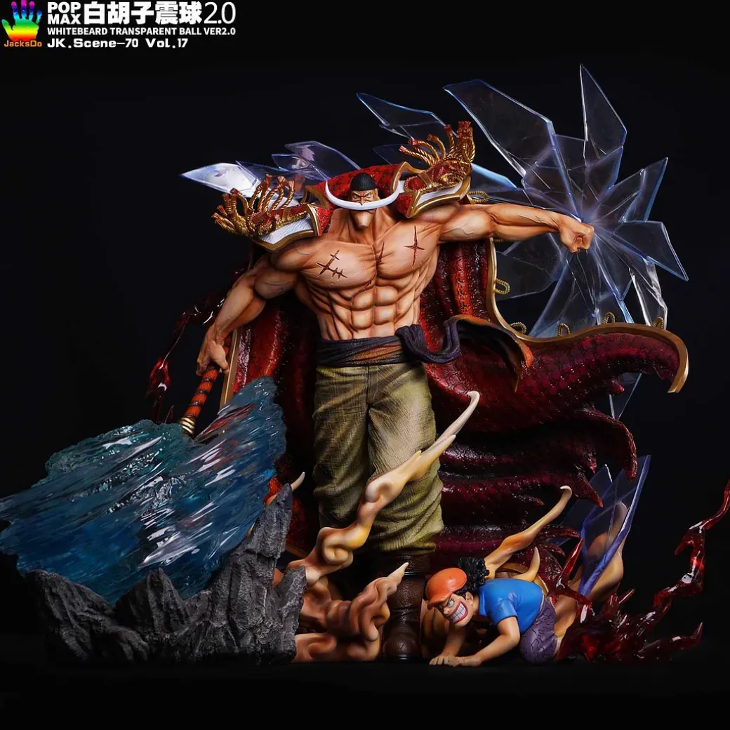 POP Max Scale Whitebeard Edward Newgate's Special Effect Pcs 2.0 ONLY - ONE PIECE Resin Statue - JacksDo Studios