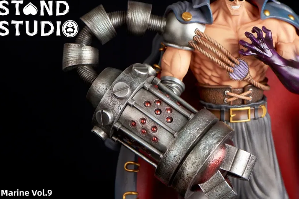 POP Scale Black Arm Zephyr - ONE PIECE Resin Statue - STAND Studios