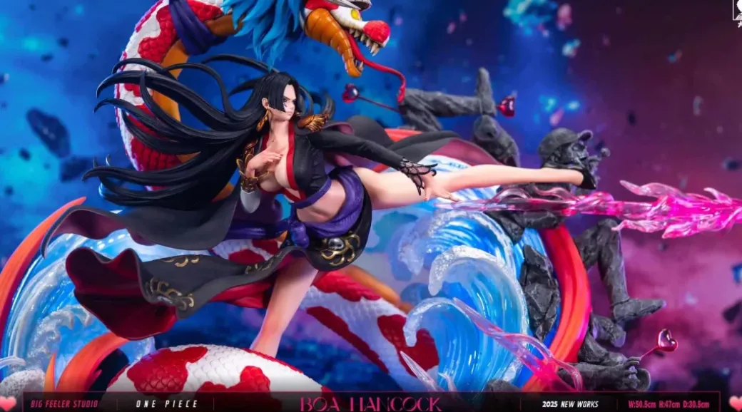 POP Scale Boa Hancock - ONE PIECE Resin Statue - Big Feeler Studio