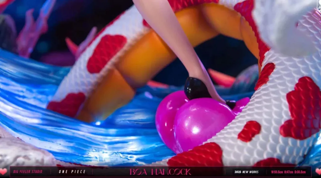 POP Scale Boa Hancock - ONE PIECE Resin Statue - Big Feeler Studio