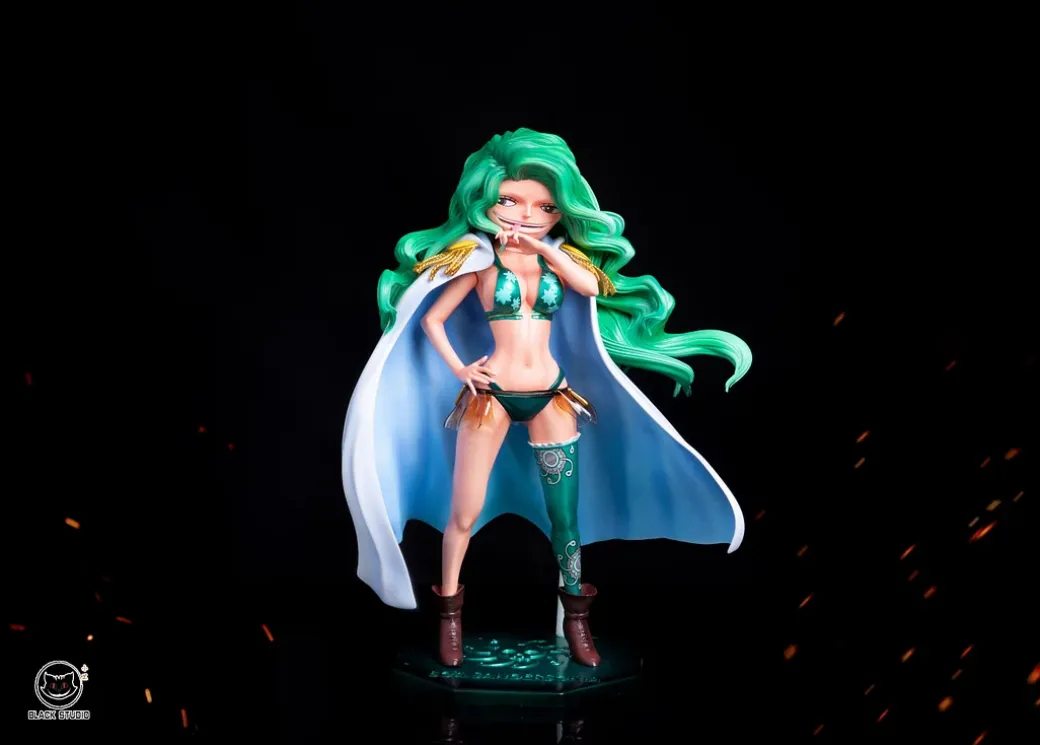 POP Scale Boa Sandersonia & Boa Marigold - ONE PIECE Resin Statue - Black Studio