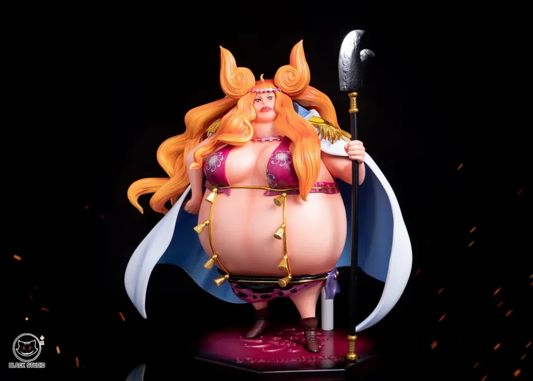 POP Scale Boa Sandersonia & Boa Marigold - ONE PIECE Resin Statue - Black Studio