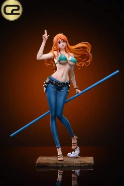 POP Scale Cat Burglar Nami - ONE PIECE Resin Statue - C2 Studio