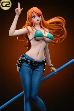 POP Scale Cat Burglar Nami - ONE PIECE Resin Statue - C2 Studio