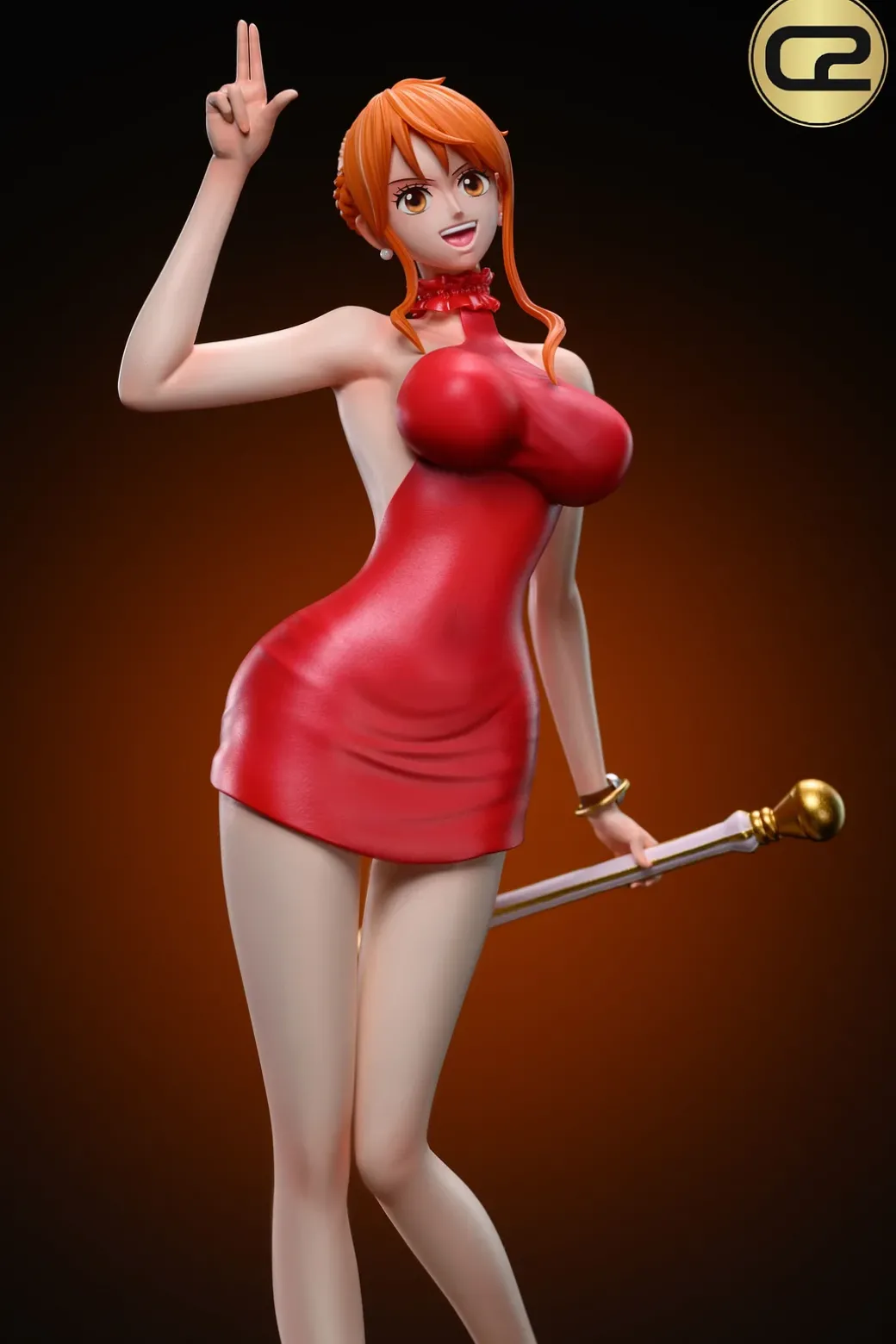 POP Scale Cat Burglar Nami - ONE PIECE Resin Statue - C2 Studio