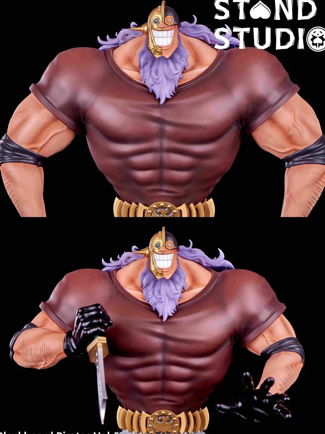 POP Scale Champion Jesus Burgess - ONE PIECE Resin Statue - STAND Studios