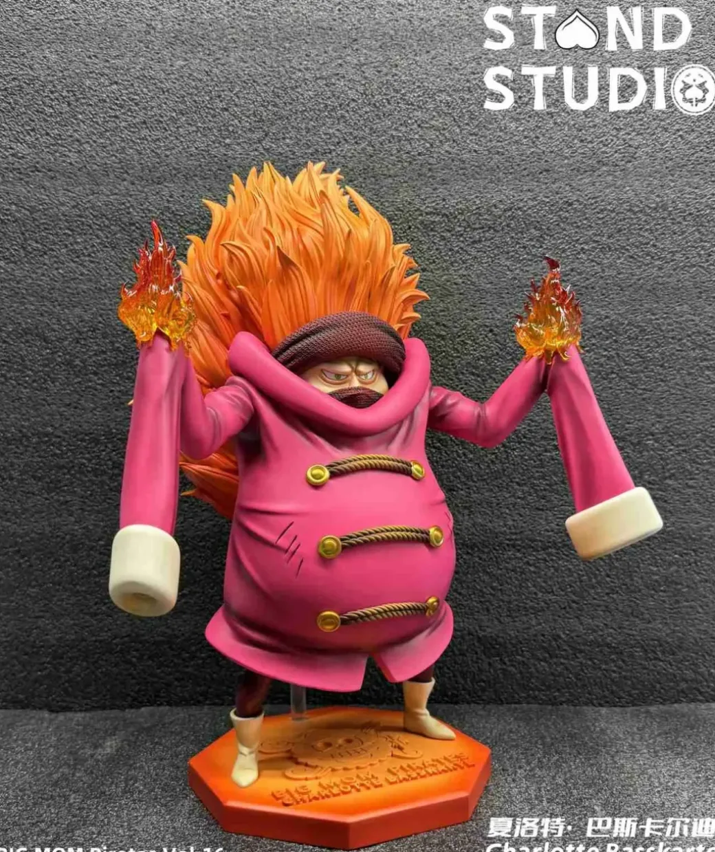 POP Scale Charlotte Basskarte - ONE PIECE Resin Statue - STAND Studios