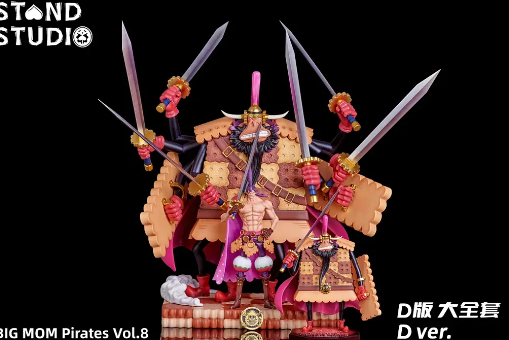 POP Scale Charlotte Cracker & Biscuit Soldier - ONE PIECE Resin Statue - STAND Studios