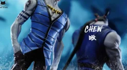 POP Scale Chew & Kuroobi - ONE PIECE Resin Statue - Black Studios