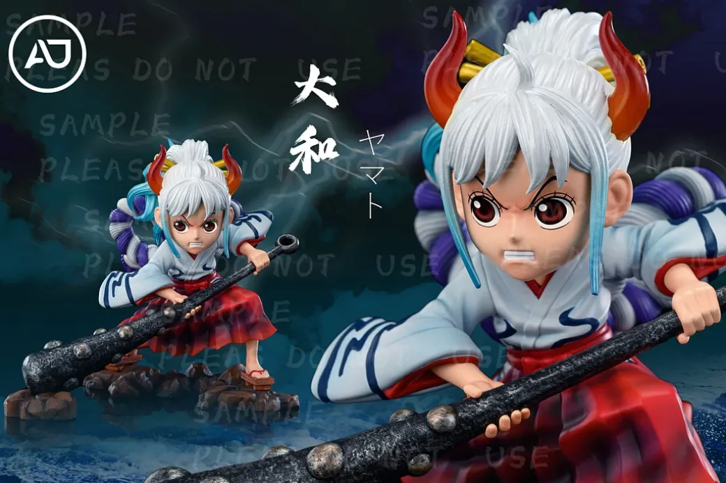 POP Scale Chilhood Yamato - ONE PIECE Resin Statue - AJ Studio
