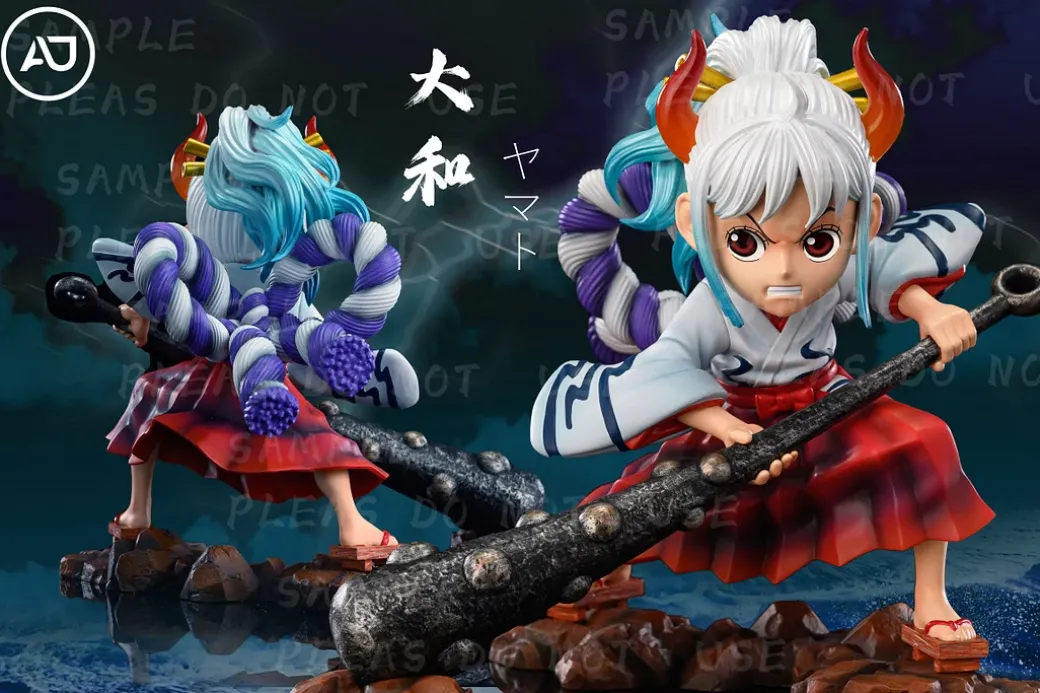 POP Scale Chilhood Yamato - ONE PIECE Resin Statue - AJ Studio