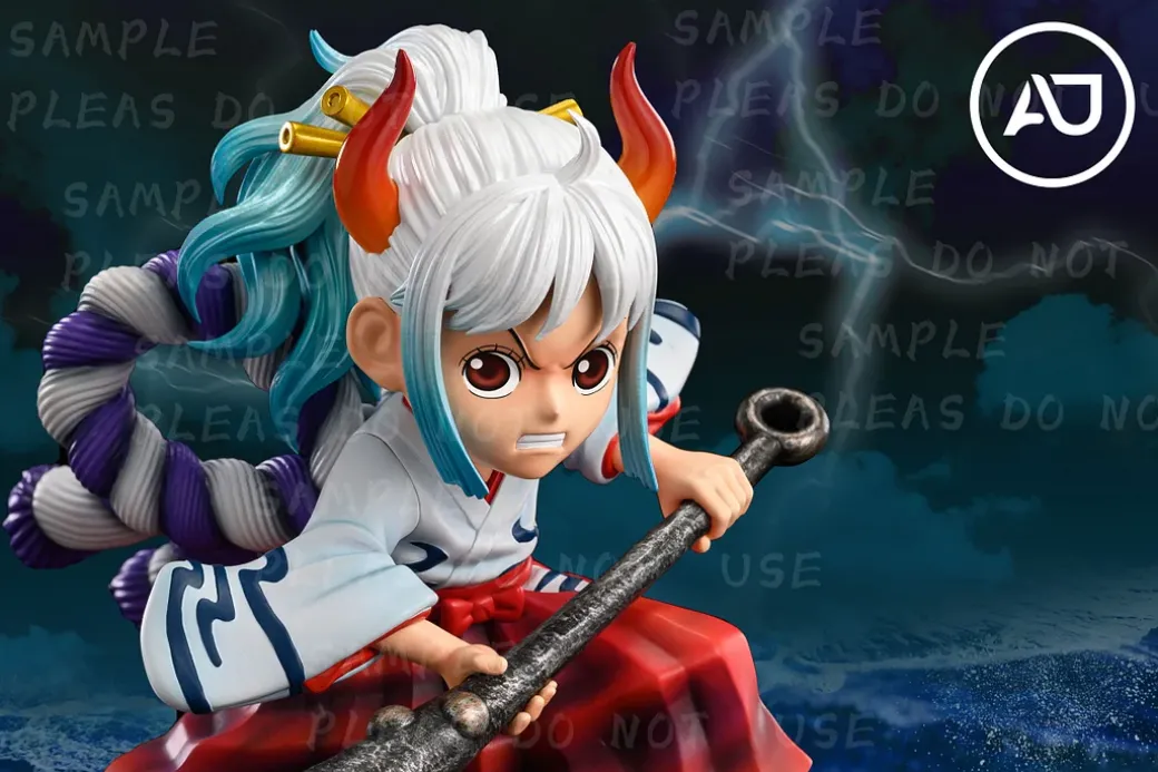 POP Scale Chilhood Yamato - ONE PIECE Resin Statue - AJ Studio