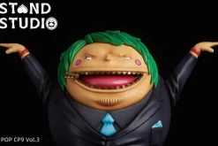 POP Scale CP9 Series 002 Spandam & 003 Fukurou the Silent - ONE PIECE Resin Statue - STAND Studios