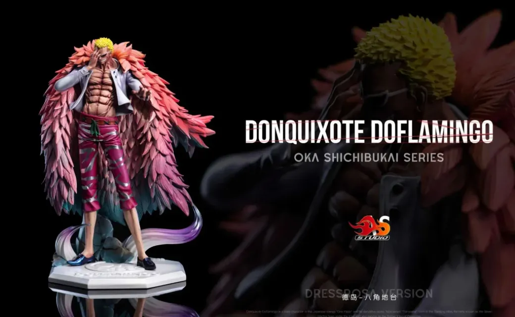 POP Scale Donquixote Doflamingo - ONE PIECE Resin Statue - AS Studios