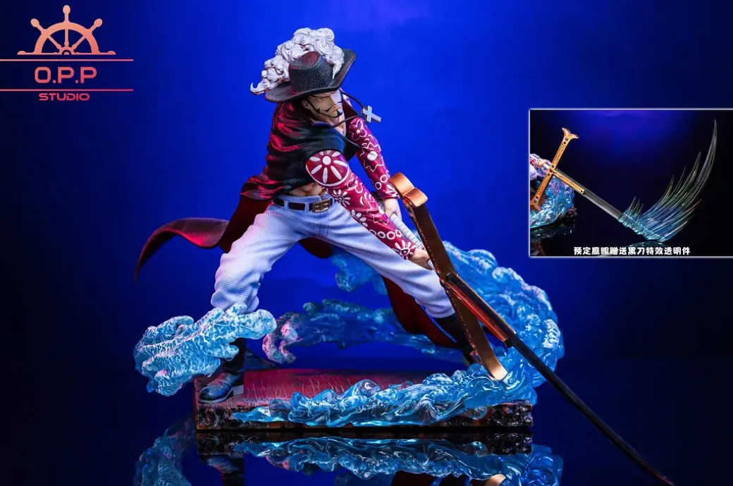 POP Scale Dracule Mihawk VS Roronoa Zoro - ONE PIECE Resin Statue - OPPS Studios