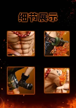 POP Scale Fire Fist Portgas D. Ace - ONE PIECE Resin Statue - WIFI Studio