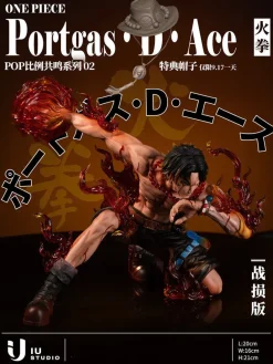 POP Scale Fire Fist Portgas D. Ace - ONE PIECE Statue - IU Studios