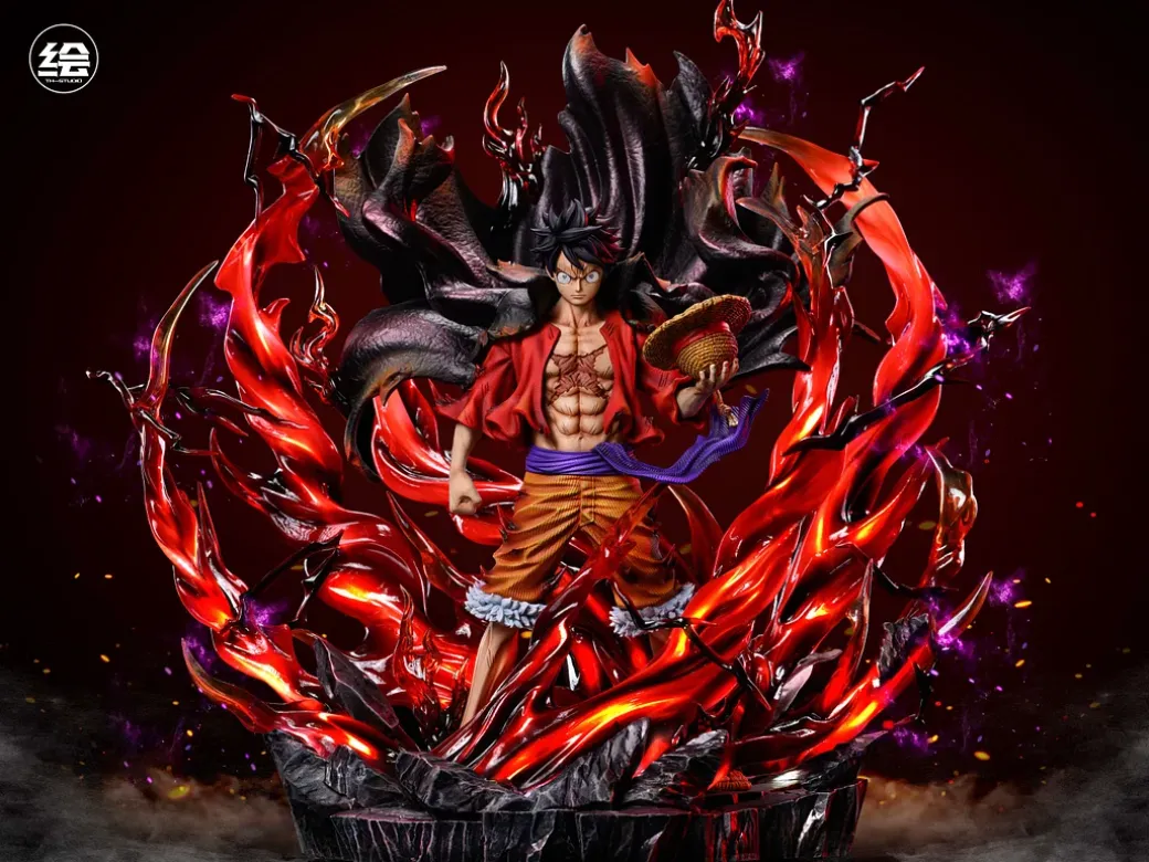 POP Scale Haki/Haoshoku Haki Monkey D. Luffy - ONE PIECE Resin Statue - T-H Studios