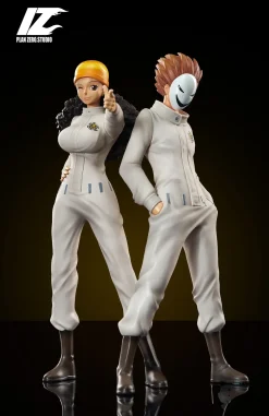 POP Scale Hakugan & Ikkaku - ONE PIECE Statue - PZ Studio