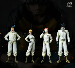 POP Scale Heart Pirate Series Ikkaku & Hakugan & Clione & Uni - ONE PIECE Resin Statue - Black Studios
