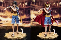 POP Scale Lucy & Monkey D. Luffy - ONE PIECE Statue - AS Studios