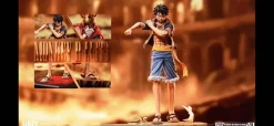 POP Scale Lucy & Monkey D. Luffy - ONE PIECE Statue - AS Studios