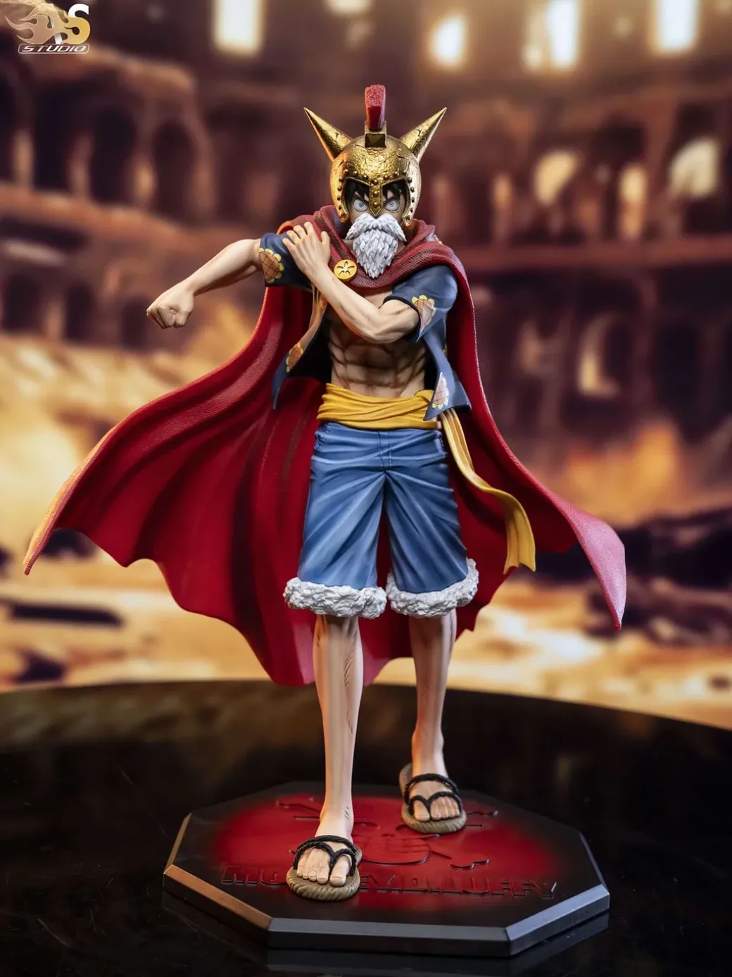 POP Scale Lucy & Monkey D. Luffy - ONE PIECE Statue - AS Studios