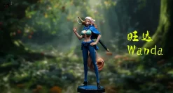 POP Scale Mink Tribe Series 001 Pedro & Wanda - ONE PIECE Resin Statue - Black Studios
