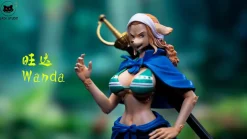 POP Scale Mink Tribe Series 001 Pedro & Wanda - ONE PIECE Resin Statue - Black Studios