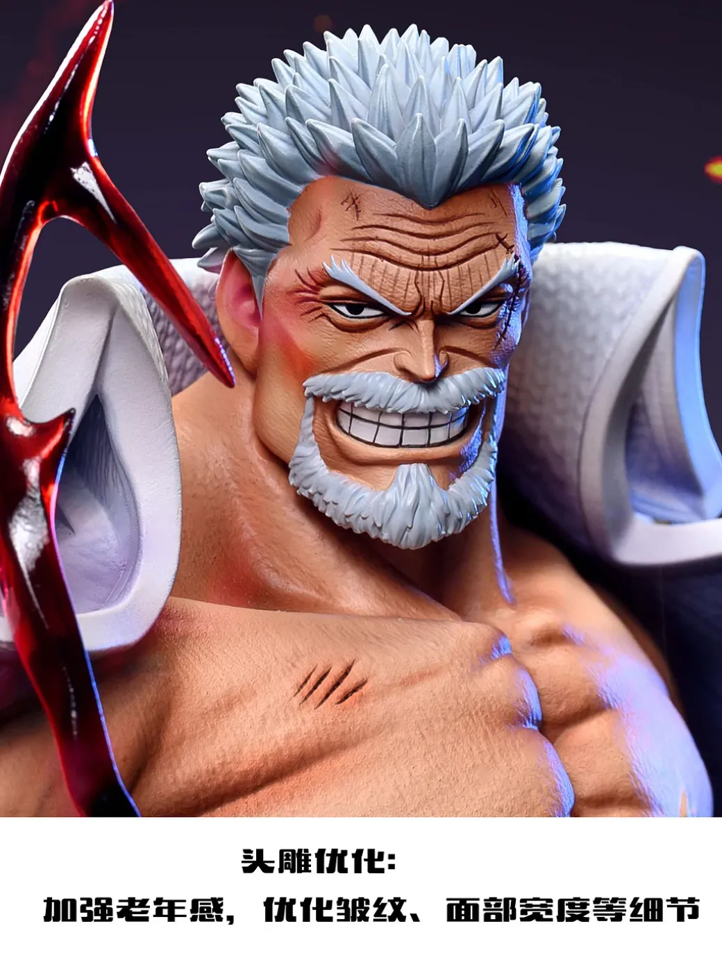 POP Scale Monkey D. Garp - ONE PIECE Resin Statue - T-H Studios
