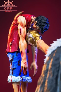 POP Scale Monkey D. Luffy vs Sir Crocodile - ONE PIECE Resin Statue - OPPS Studios