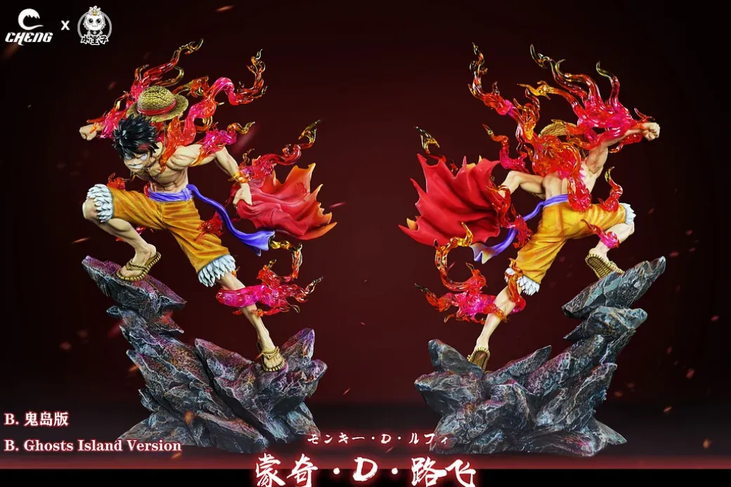 POP Scale Monkey D. Luffy - ONE PIECE Resin Statue - Cheng Studios