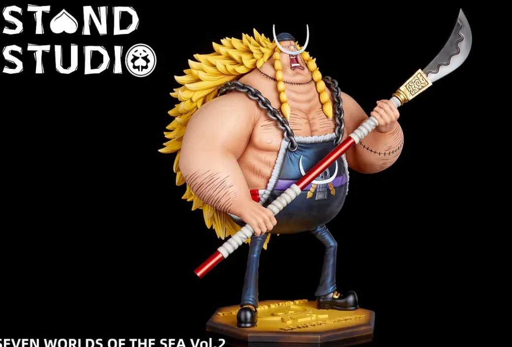 POP Scale New World Seven Warlords of the Sea 002 Whitebeard Jr. Edward Weevil - ONE PIECE Resin Statue - STAND Studios
