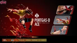 POP Scale Portgas D. Ace - ONE PIECE Resin Statue - Wink Studio