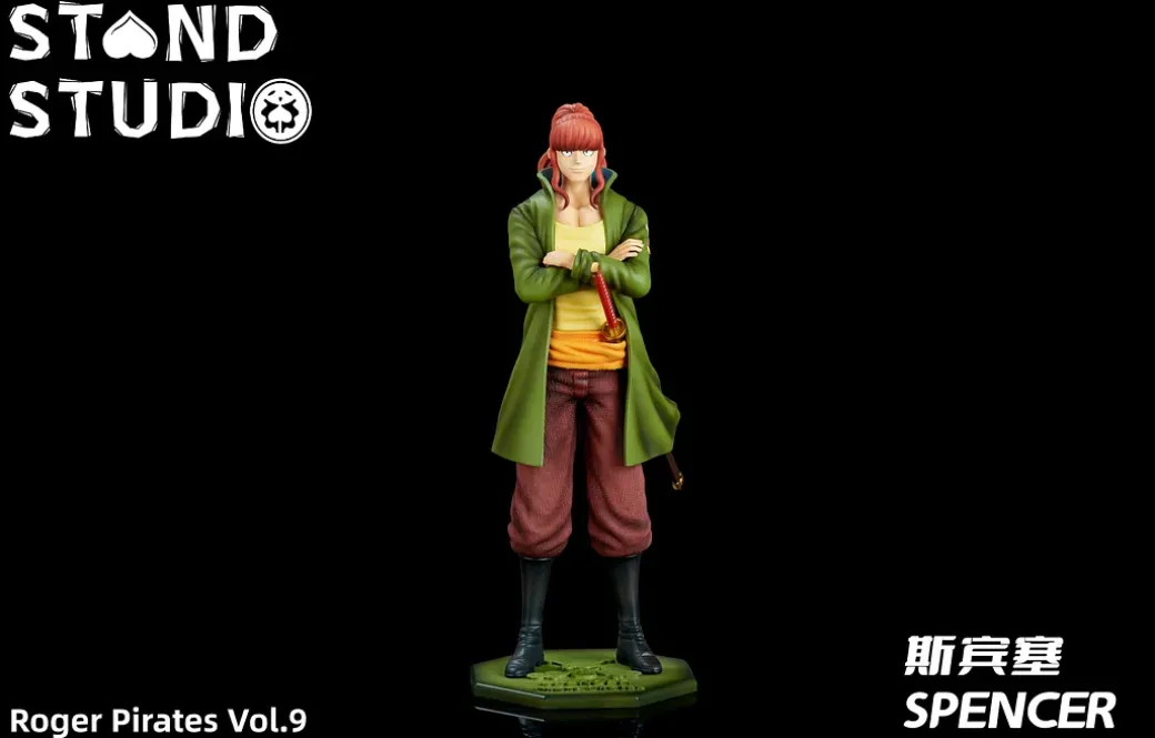 POP Scale Roger Pirates Series 009 Spencer & Millet Pine - ONE PIECE Resin Statue - STAND Studios