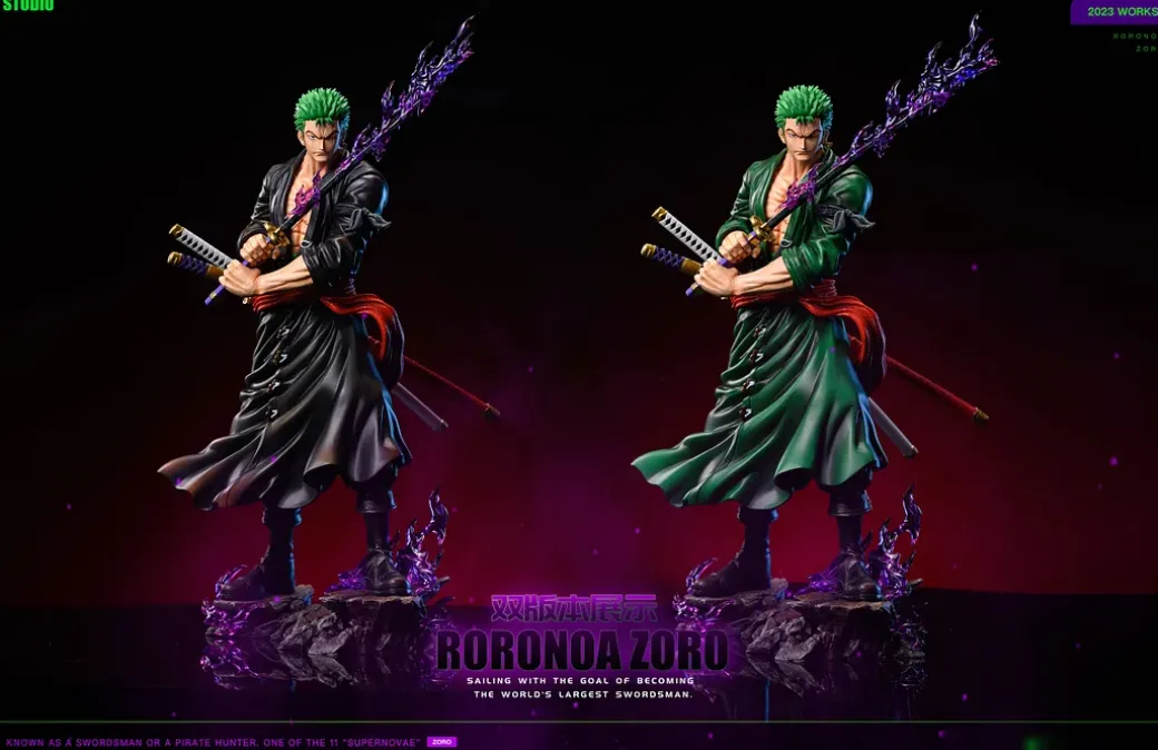 POP Scale Roronoa Zoro - ONE PIECE Resin Statue - NY Studio