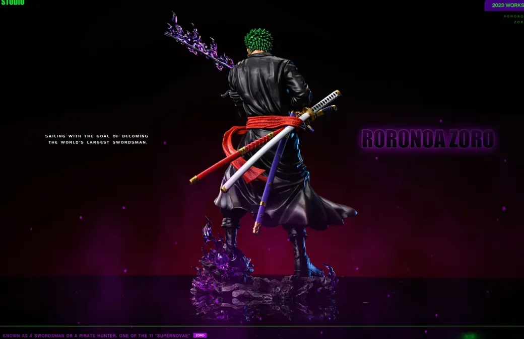 POP Scale Roronoa Zoro - ONE PIECE Resin Statue - NY Studio