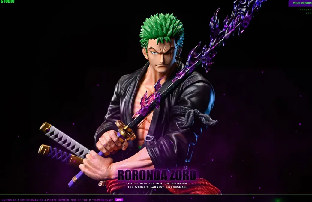 POP Scale Roronoa Zoro - ONE PIECE Resin Statue - NY Studio