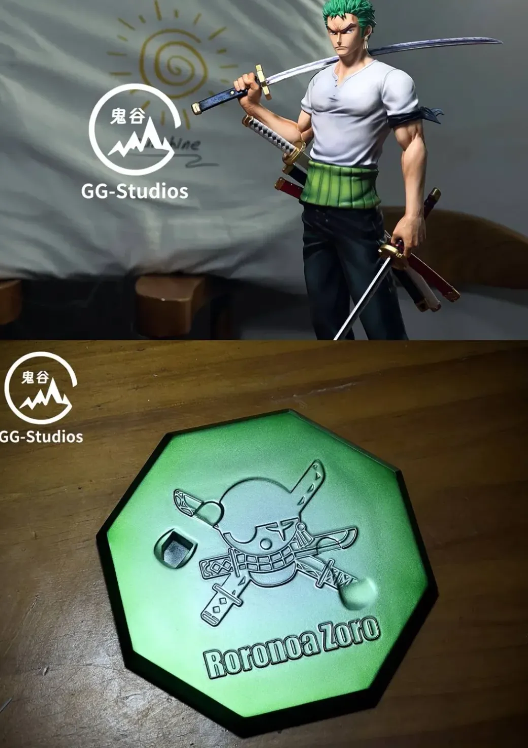 POP Scale Roronoa Zoro - ONE PIECE Resin Statue - GG-Studios