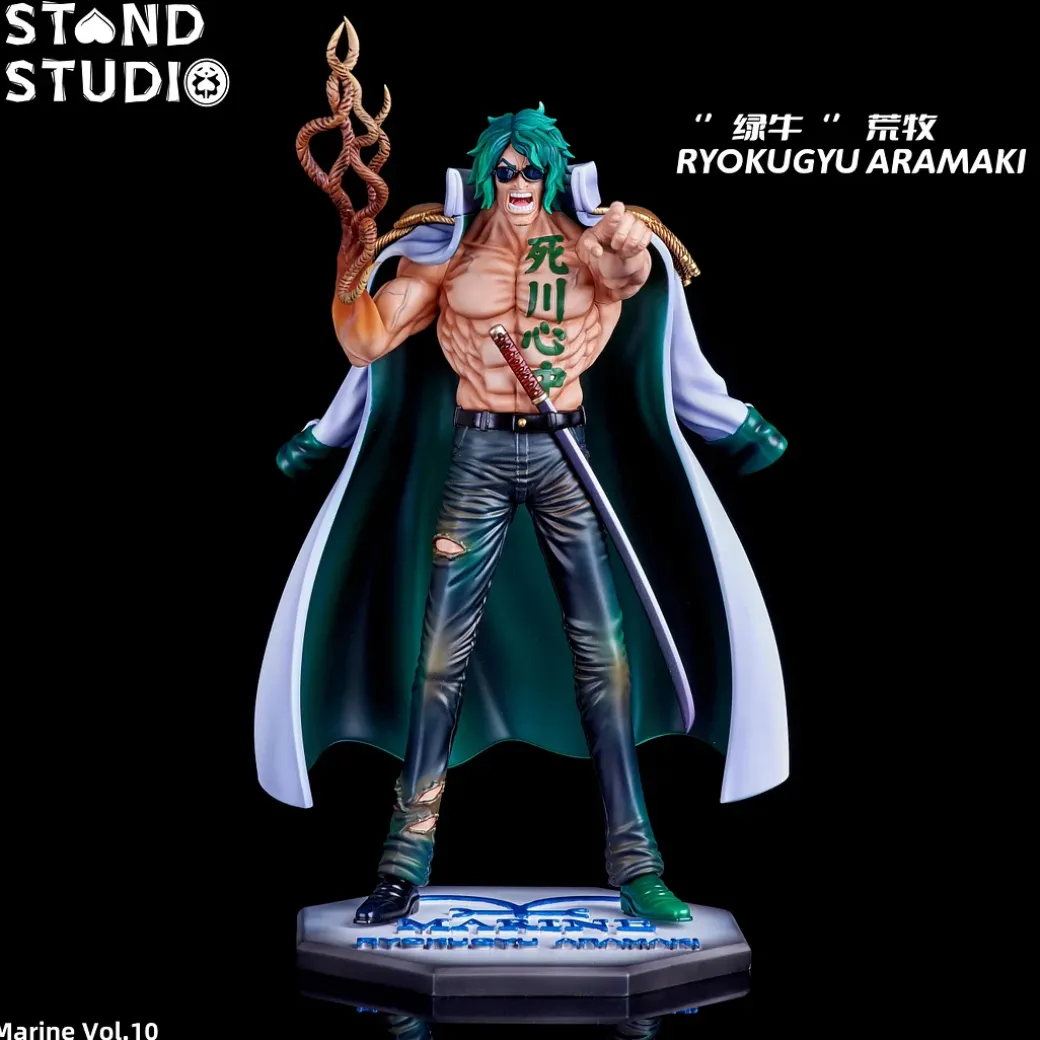 POP Scale Ryokugyu Aramaki - ONE PIECE Resin Statue - STAND Studios