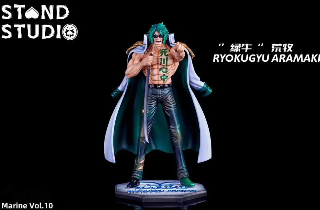 POP Scale Ryokugyu Aramaki - ONE PIECE Resin Statue - STAND Studios