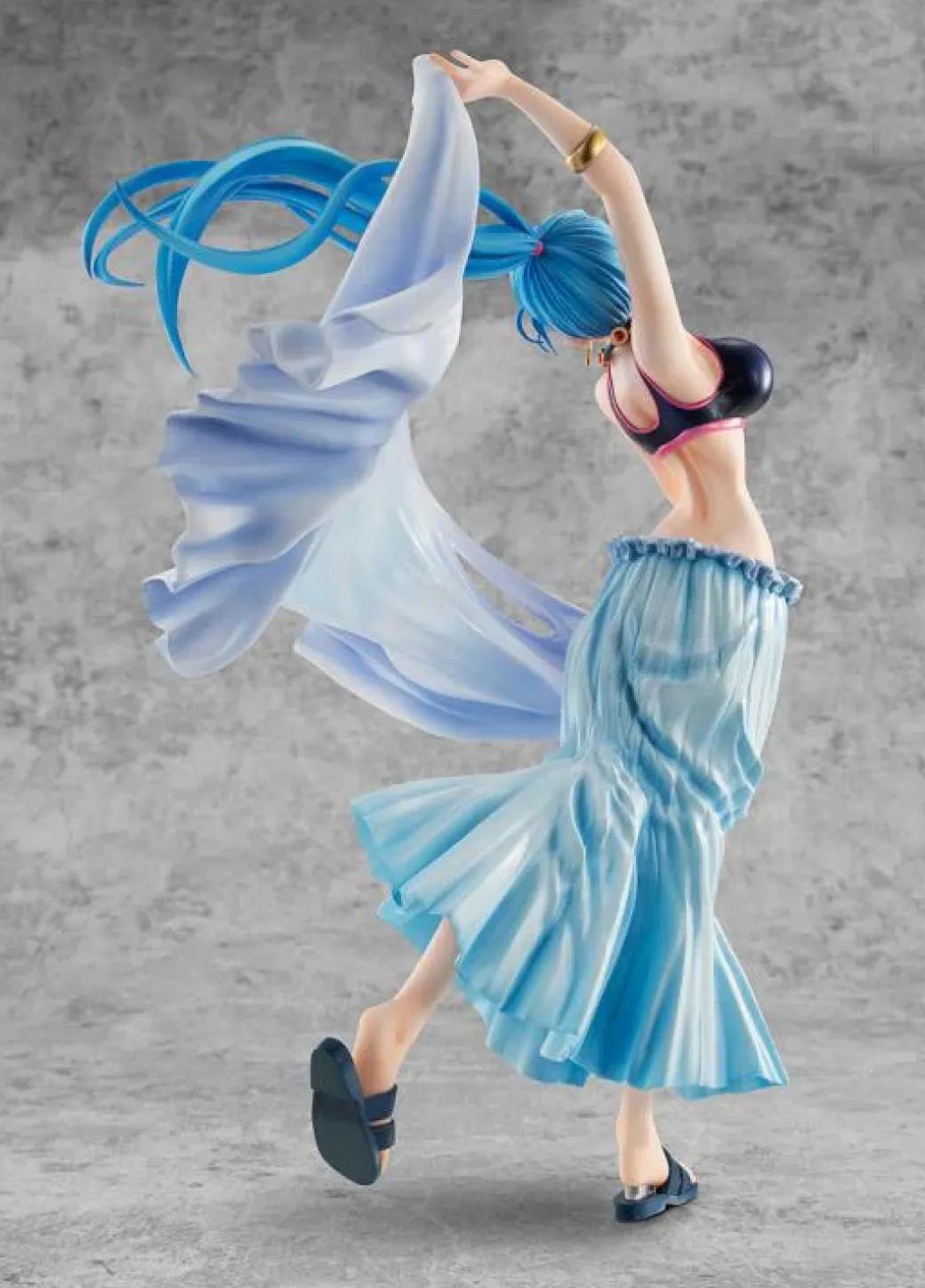 POP Scale Second Edition Memory Playback Series Nefertari Vivi - ONE PIECE Official Statue - MegaHouse